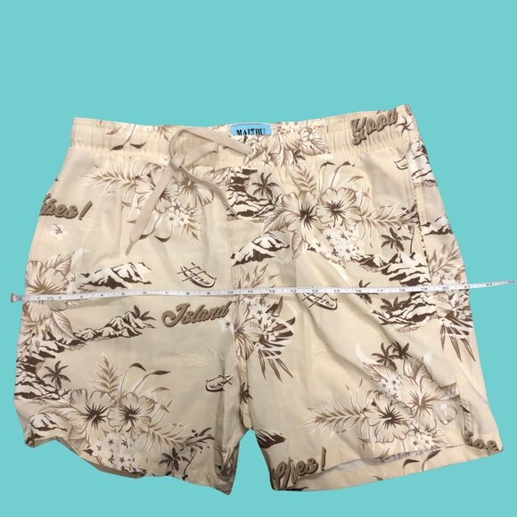 Malibu Beach Club “Good Vibes Island” Matching Set | Size L | Tropical Floral - Picture 12 of 13